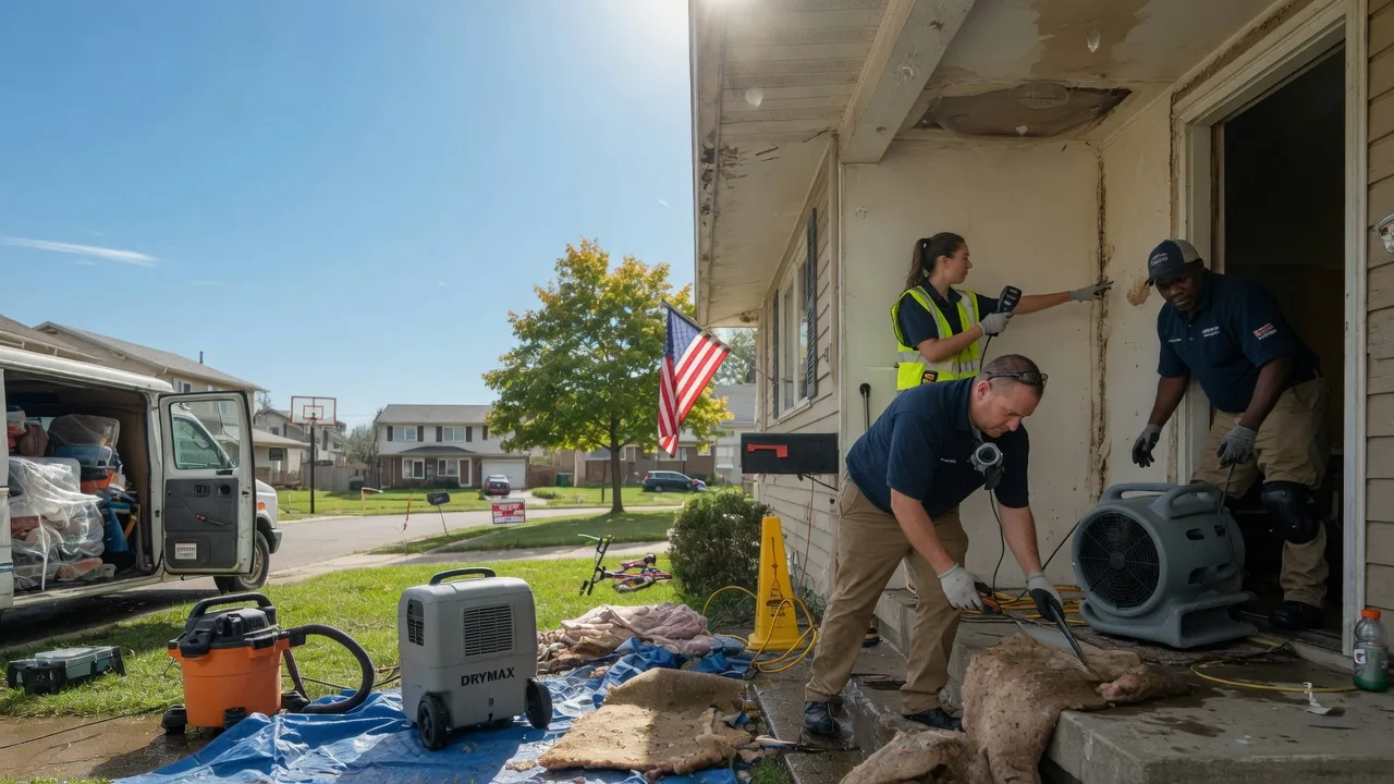 Water Damage Restoration in Portland, AR near me